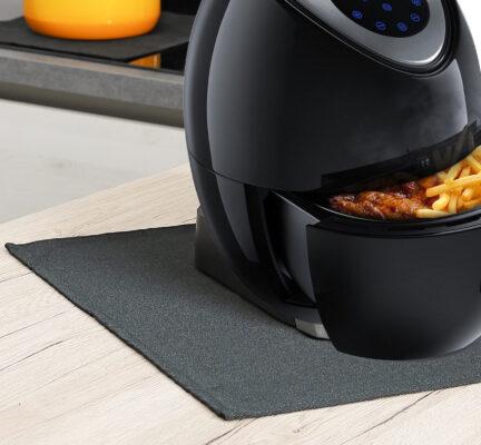Mritrit Hitzeschutz Matte Für Ninja Air Fryer - Silikon Unterlage Bis 230°C